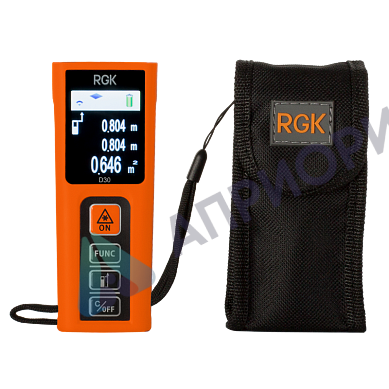 Поверка дальномера лазерного RGK D30 NEW