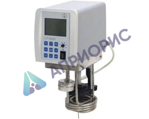 Термостат жидкостной (водяная баня) LOIP LT-400 , до +200 °С , ±0,1°С с охлаждающим обменником, циркуляц. насос, графический дисплей 64*128точек