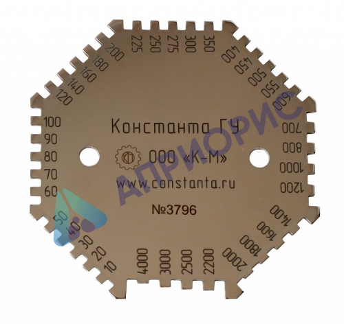 Константа ГУ толщиномер-гребенка неотвердевшего слоя краски