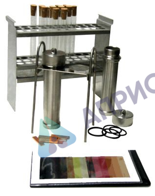 Комплект для испытаний коррозионной активности на медной пластинке ЛАБ-КМП-02