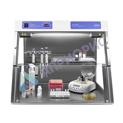 Бокс для ПЦР BioSan UVC/T-M-AR с УФ-рециркулятором (с таймером и встроенной розеткой)