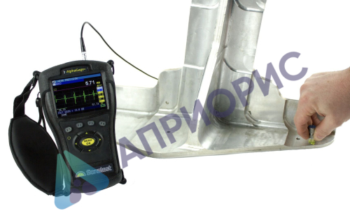 Поверка ультразвукового толщиномера AlphaGage+