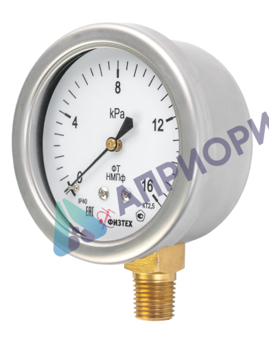 Поверка напоромеров НМПф IP54 d.63 IP54