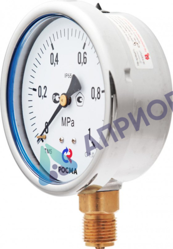 Поверка манометров виброустойчивых Тип ТМ (ТВ, ТМВ), серия 20