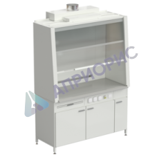 Шкаф вытяжной без подвода воды с электрикой 1520х750х2160 мм, раб. поверхность - DURCON