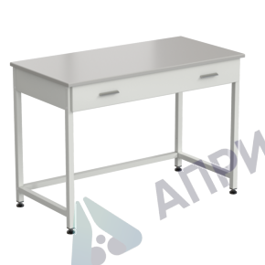 Стол лабораторный с 1 ящиком 1200х600х850 мм, раб. поверхность - DURCON