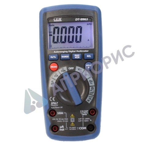 Поверка мультиметра DT-9963