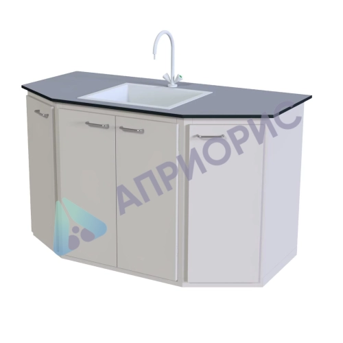 Торцевой стол-мойка Ладога