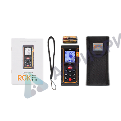 Поверка дальномера лазерного RGK D80