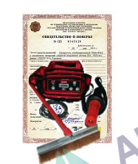 Калибровка электроискрового дефектоскопа