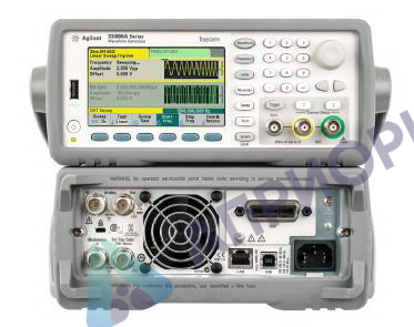 Поверка генератора сигнала произвольной формы 33611А, 33612А, 33621А, 33622А