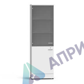 Шкаф для посуды 600х500х2000 мм белый