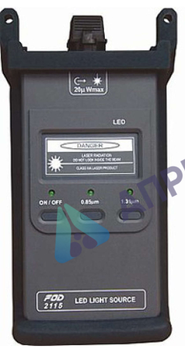 Поверка источника оптического излучения FOD-2107, FOD-2108, FOD-2110, FOD-2112, FOD-2113, FOD-2114, FOD-2115