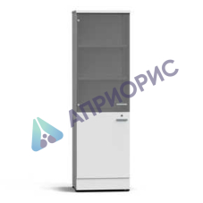 Шкаф для документов 600х500х2000 мм серый