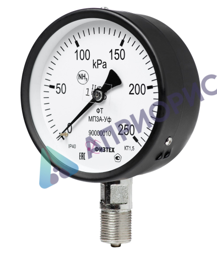 Поверка манометров аммиачных МП3А-Уф