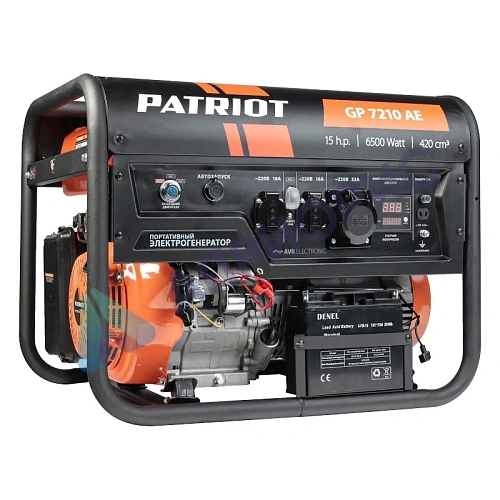 Бензиновый генератор Patriot GP 7210AE