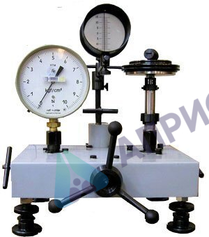 Поверка манометров избыточного давления грузопоршневые классов точности 0,02 и 0,05 МП-6