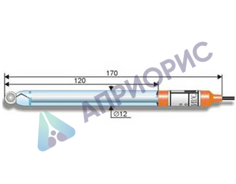 Электрод ионоселективный ЭЛИС-142Li (стеклянный)