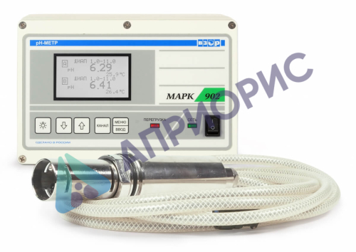 Ph-метр стационарный ВЗОР МАРК-902 МП для очистных сооружений (с электродом ЭСК-10617/7)