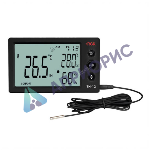 Термогигрометр RGK TH-12 с поверкой