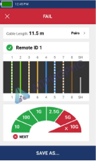 Кабельный тестер Fluke Networks LinkIQ™ Cable+Network Tester Advanced Kit