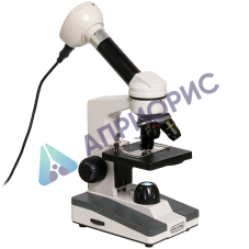 Микроскоп биологический Биолаб С-16 (с видеоокуляром, ахроматический монокуляр, учебный)