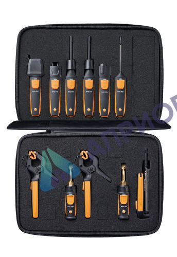 Набор смарт-зондов для холодильных и вентиляционных систем (кейс/2x testo 549i 2 Gen,2x testo 115i 2 Gen ,2x 605i 2 Gen, 805i, 405i,410i, 905i, 510i), протокол калибровки, батарейки