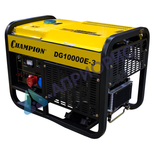Дизельный генератор Champion DG10000E-3