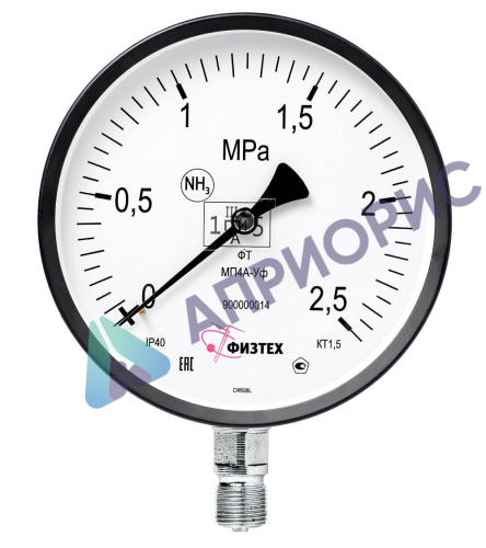 Поверка вакуумметра аммиачного ВП4А-Уф