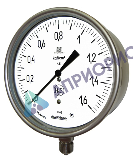 Поверка манометров, вакуумметров, мановакуумметров показывающих МП4А-Кс, ВП4А-Кс и МВП4А-Кс