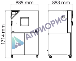 Аттестация камеры тепла-холода MKT 115