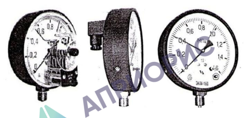 Поверка манометров, вакуумметров, мановакуумметров показывающих сигнализирующих ЭкМ (манометры), ЭкВ (вакуумметры), ЭкМВ (мановакуумметры)