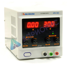 Поверка источника питания APS-1303, APS-1305, APS-3203, APS-3205, APS-7203, APS-7203L, APS-7205, APS-7205L, APS-7303, APS-7303L, APS-7305, APS-7305L