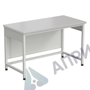 Стол письменный 1200x600x750 мм, раб. поверхность - ЛАМИНАТ БЕЛЫЙ