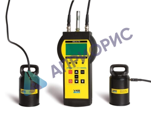 Поверка измерителей сопротивления относительной влажности и температуры VKG A-770