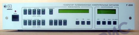 Поверка генератора сигнала телевизионных измерительных Г-230