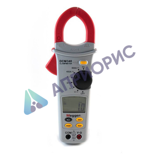 Поверка токовых клещей Megger DCM340