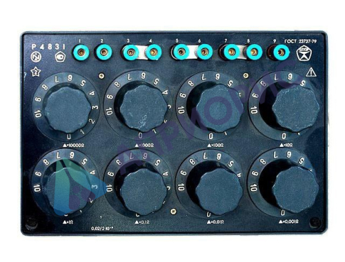 Поверка магазинов сопротивления Р4831