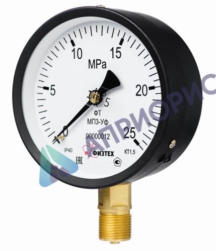 Поверка манометров общетехнических МП3-Уф