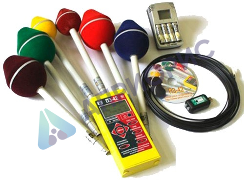 Поверка измерителя уровней электромагнитных излучений П3-42 (антенны АП-2)