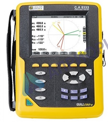 Поверка анализатора качества электроэнергии Chauvin Arnoux C.A 8333