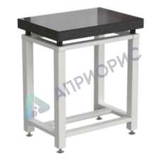 Стол для весов малый 630х450х750 мм, гранит, цвет каркаса - белый
