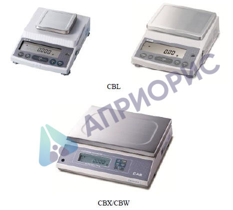 Поверка лабораторных весов электронных CBL, CBX/CBW