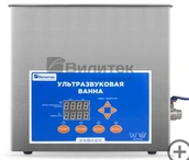 Ультразвуковые ванны двумя рабочими частотами, регулируемой мощностью, таймером, подогревом и цифровым управлением, серия VBS-6DS