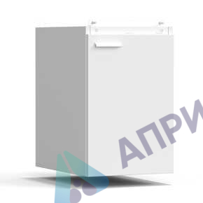 Тумба подвесная дверь правая 400х540х610 мм, средняя, белый металл - СТАЛЬ