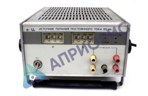 Поверка источника питания аналогового Б5-46М, Б5-47Ь, Б5-48, Б5-49, Б5-77, Б5-88, Б5-99М