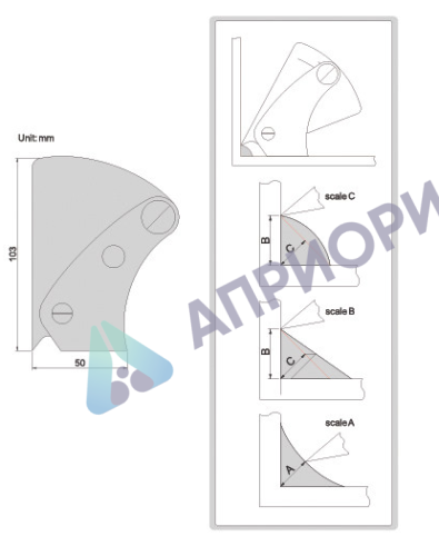 Калибровка шаблона сварщика INOX
