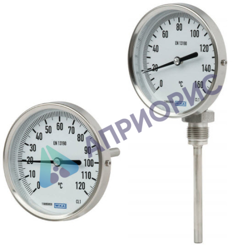 Поверка термометров биметаллических модели A52, R52