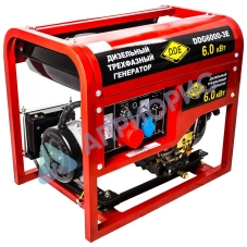 Дизельный генератор DDE DDG6000-3E