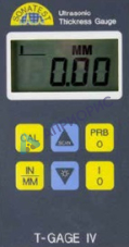 Поверка ультразвукового толщиномера T-Gage IV